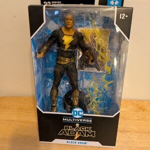 DC Multiverse Black Adam Action Figure - Black and Gold